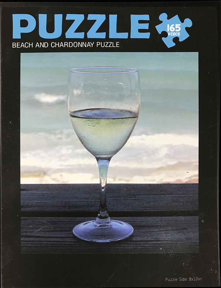 Beach and Chardonnay